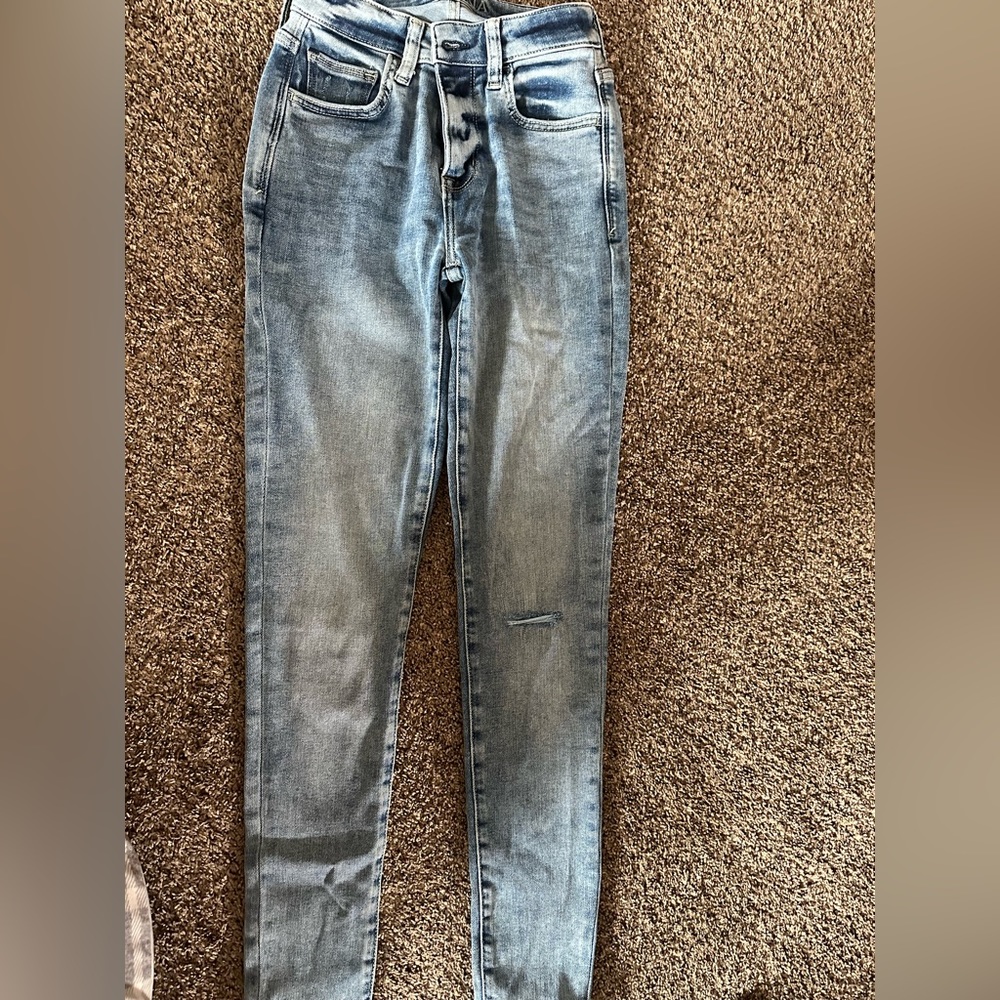Arizona high rise skinny jeans size 1